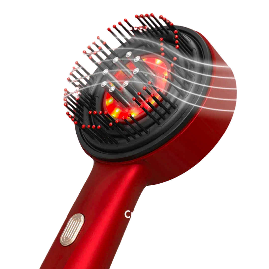 Electric Vibration Massage Comb Portable Hair Follicle Comb Scalp Oil Liquid Applicator Head Massager Hair Growth Anti Loss Care