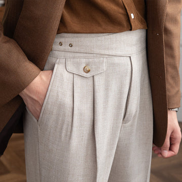 Casuals - High Waist Straight Pants