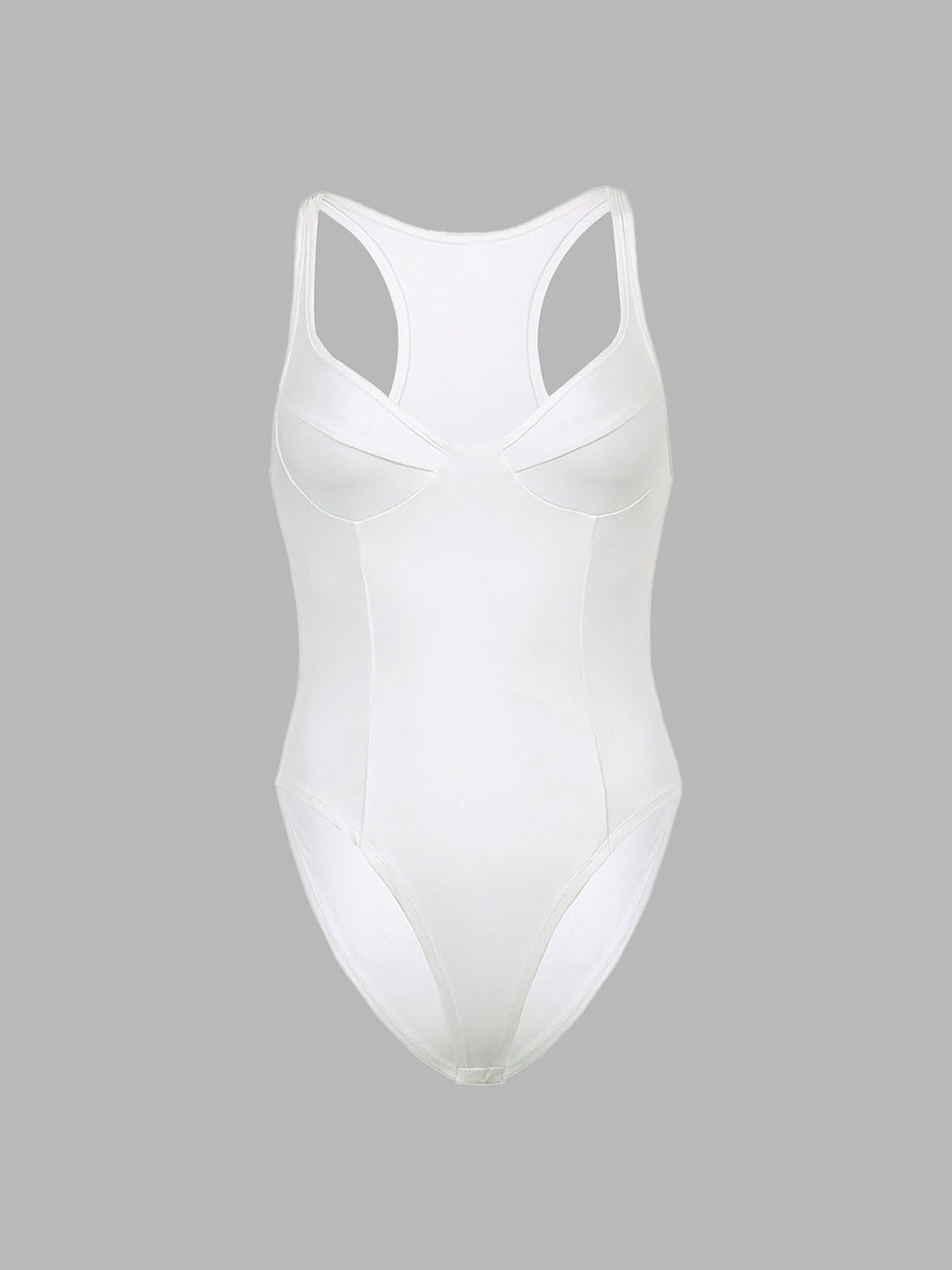 Casuals - Effen Contour Piping Bodysuit