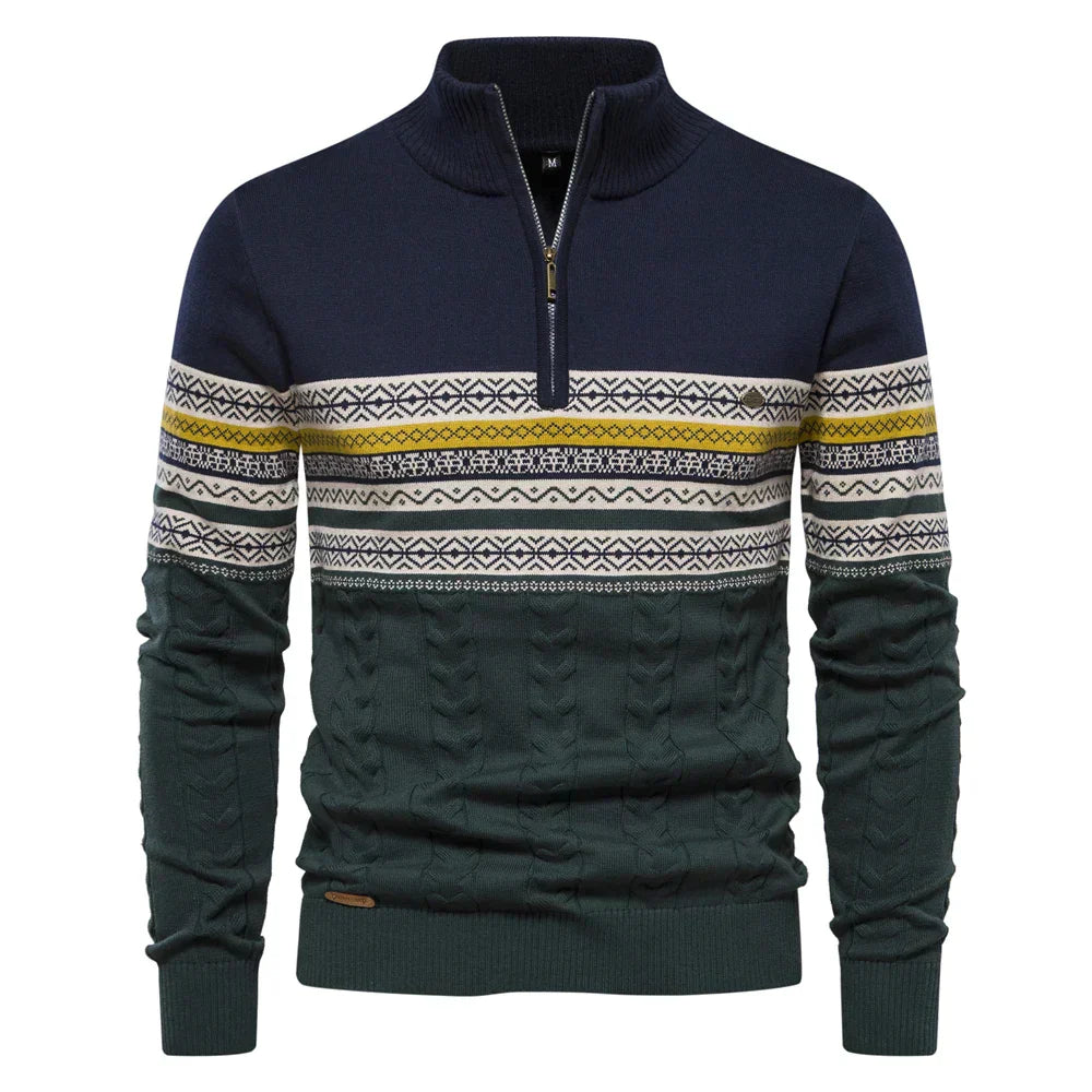 Casuals - Maglione vintage con motivo retrò