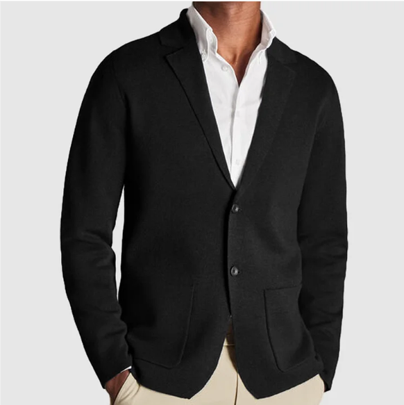 Casuals - Cardigan maglione lavorato a maglia da uomo