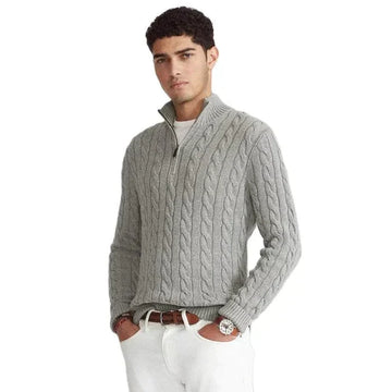 Casual - Maglione con mezza zip