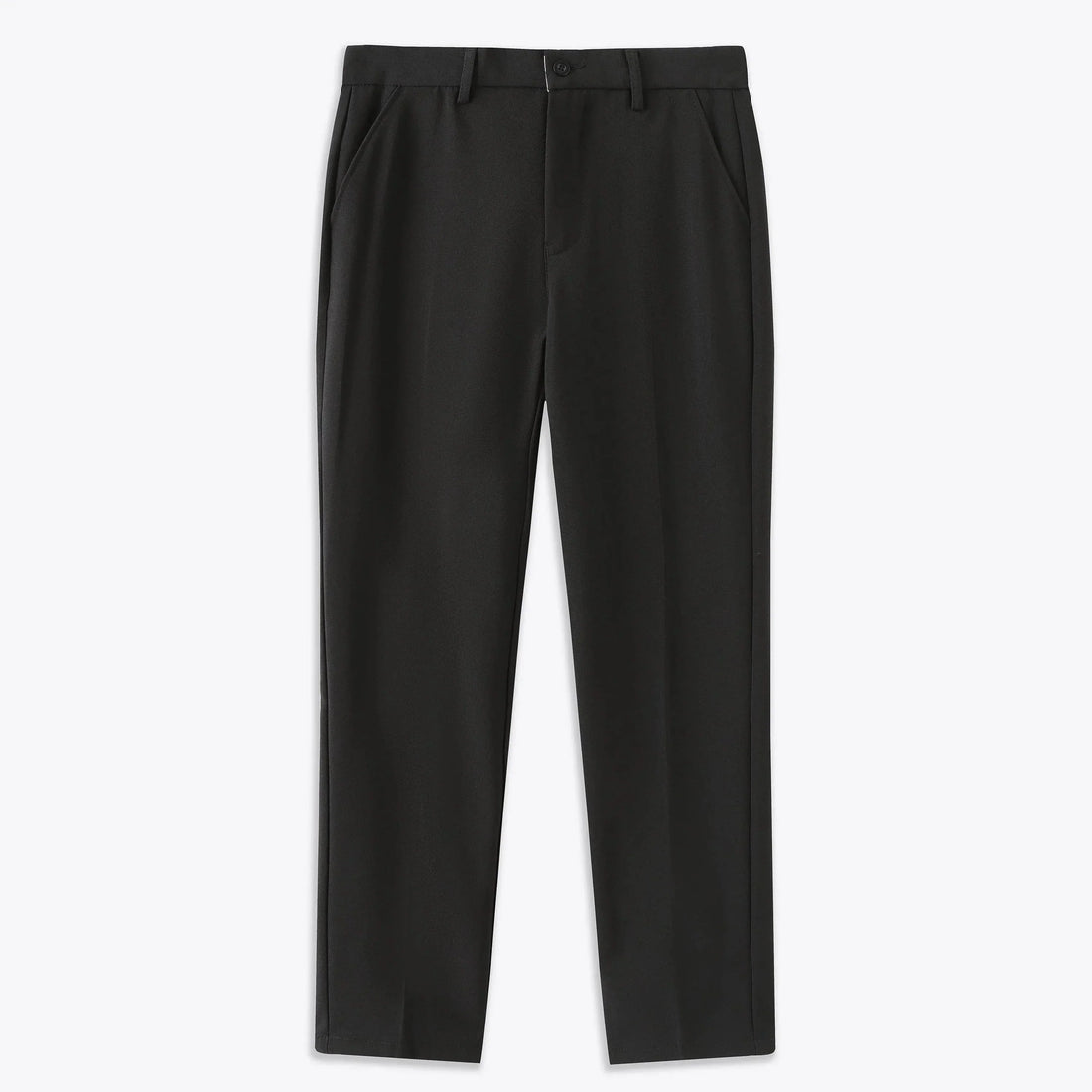 Casuals  - Zwarte Elegante Stof Broek voor Heren