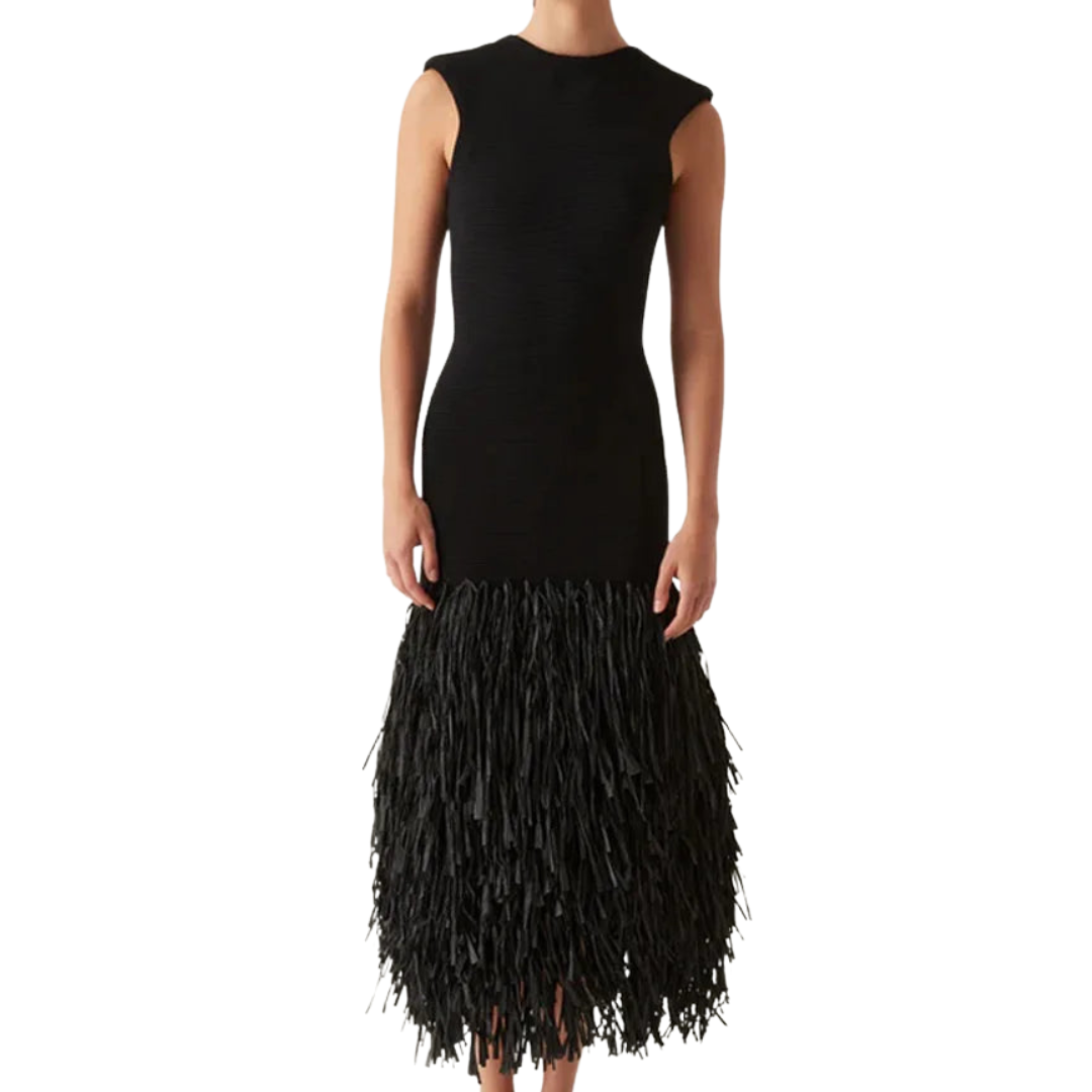 Casuals | Long Dress with Fringes